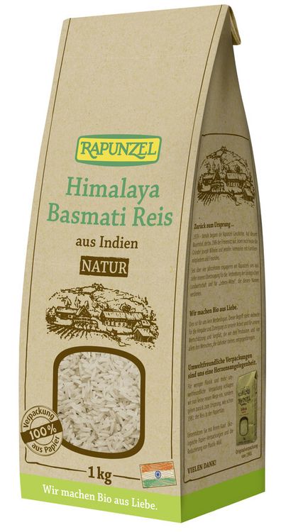 Rapunzel - Himalaya Basmati Reis natur / Vollkorn, 1kg