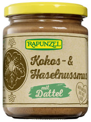 Rapunzel - Kokos & Haselnussmus mit Dattel 250g