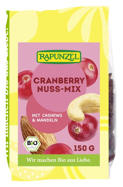 Rapunzel - Cranberry-Nuss-Mix, 150g