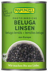 Rapunzel - Beluga Linsen in der Dose, 400g