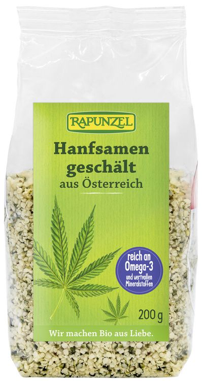 Rapunzel - Hanfsamen geschält, 200g