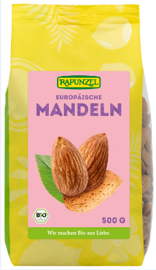 Rapunzel - Europäische Mandeln, 500g