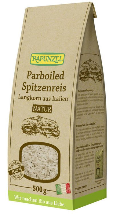 Rapunzel - Parboiled Spitzenreis Langkorn Natur, Vollkorn, bio 500g