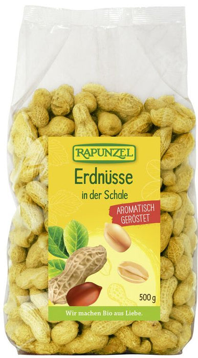 Rapunzel - Erdnüsse in der Schale geröstet, 500g