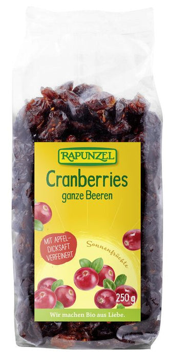 Rapunzel - Cranberries, ganze Beeren, 250g