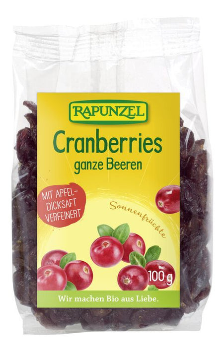 Rapunzel - Cranberries, ganze Beeren, 100g