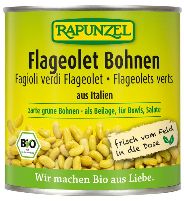 Rapunzel - Flageolet Bohnen in der Dose bio vegan, 200g
