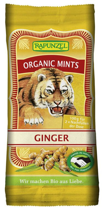 Rapunzel - Organic Mints Ginger HIH Nachfüllbeutel, 100g