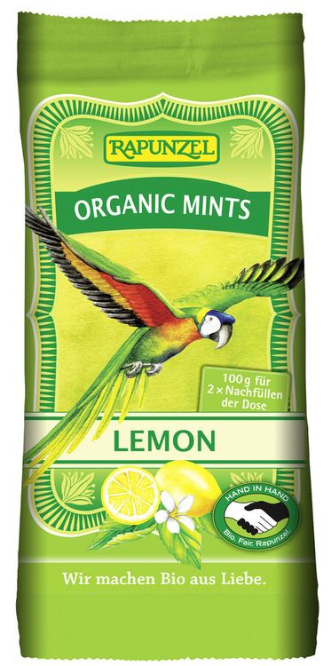 Rapunzel - Organic Mints Lemon HIH Nachfüllbeutel, 100g