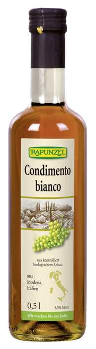 Rapunzel - Balsamico Bianco Condiment Bio 500ml