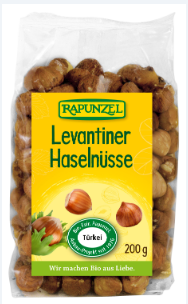 Rapunzel - Levantiner Haselnüsse, 200g