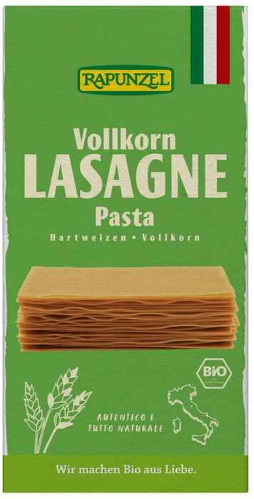 Rapunzel - Lasagne Platten Vollkorn bio 250g