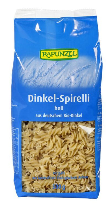 Rapunzel - Dinkel-Spirelli hell aus Deutschland, 500g