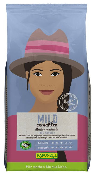 Rapunzel - Heldenkaffee Mild, gemahlen bio vegan 250g