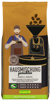 Rapunzel - Heldenkaffee Hausmischung Arabica & Robusta gemahlen, bio 500g