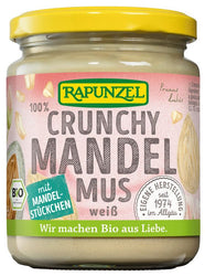 Rapunzel - Mandelmus weiß Crunchy, aus Europa, 250g