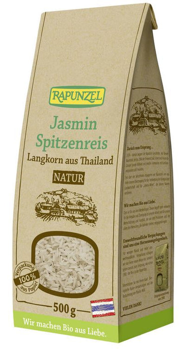 Rapunzel - Jasmin Spitzenreis Langkorn natur / Vollkorn, 500g