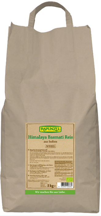 Rapunzel - Himalaya Basmati Reis weiß bio vegan, 5kg