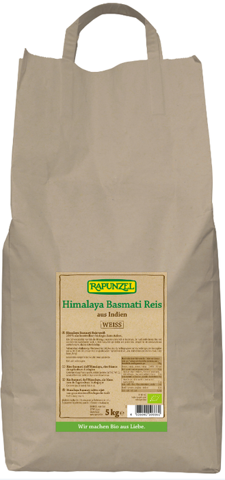 Rapunzel - Himalaya Basmati Reis weiß bio vegan, 5kg