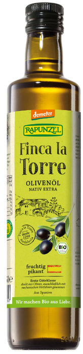 Rapunzel - Olivenöl Finca la Torre nativ etxra demeter 0,5l