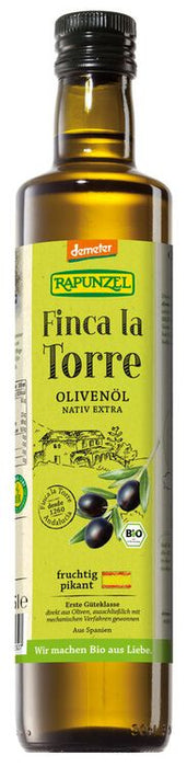Rapunzel - Olivenöl Finca la Torre nativ etxra demeter, 500ml