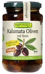 Rapunzel - Oliven Kalamata violett, mit Stein in Olivenöl, 335g