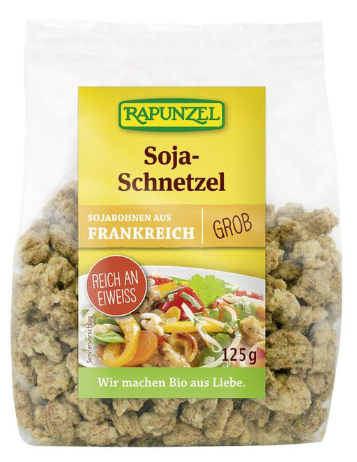 Rapunzel - Soja-Schnetzel grob, 125g