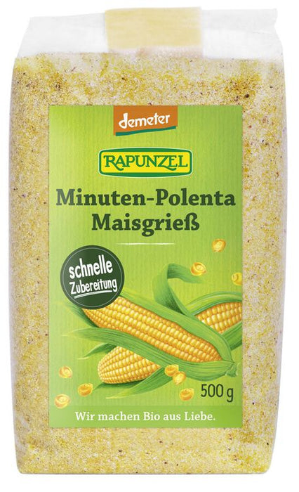 Rapunzel - Minuten-Polenta Maisgrieß, demeter, 500g