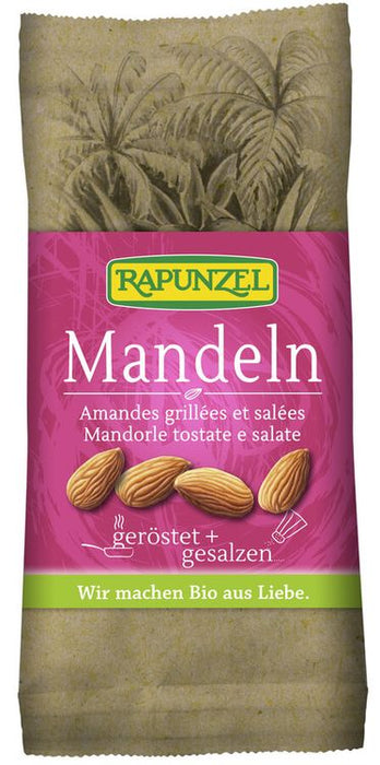 Rapunzel - Mandeln geröstet, gesalzen, 60g