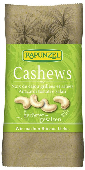 Rapunzel - Cashewkerne geröstet, gesalzen, 50g