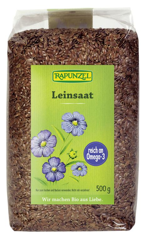 Rapunzel - Leinsaat braun, 500g