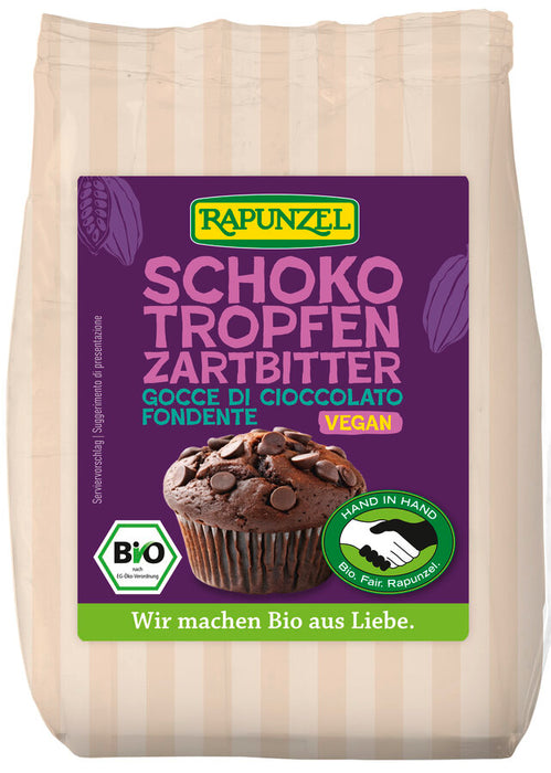 Rapunzel - Schokotropfen Zartbitter HIH, 100g