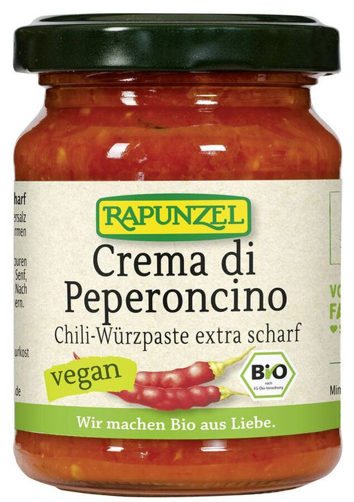 Rapunzel - Crema di Peperoncino, Chili-Würzpaste extra scharf, 120g