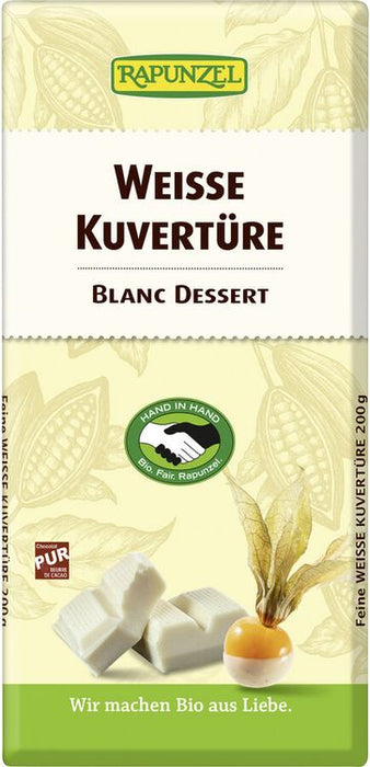 Rapunzel - Weisse Kuvertüre HIH, 200g