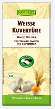 Rapunzel - Weisse Kuvertüre HIH, 200g