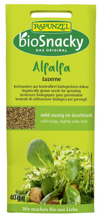 Rapunzel - Alfalfa Luzerne bioSnacky bio 40g