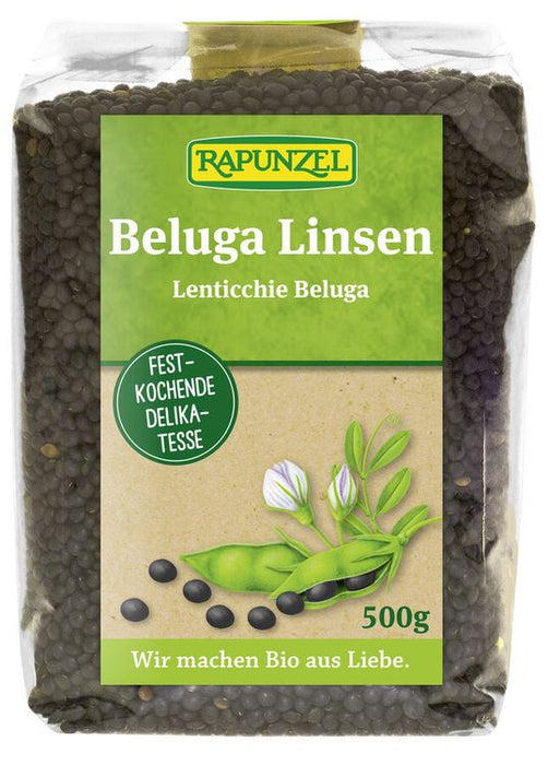 Rapunzel - Beluga Linsen schwarz bio, 500g