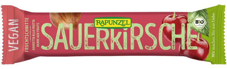 Rapunzel - Fruchtschnitte Sauerkirsche bio 40g