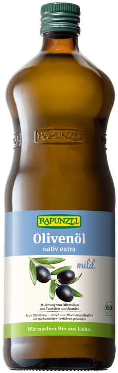 Rapunzel - Olivenöl mild nativ extra, bio, 1L