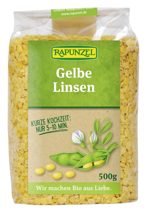 Rapunzel - Linsen gelb, 500g