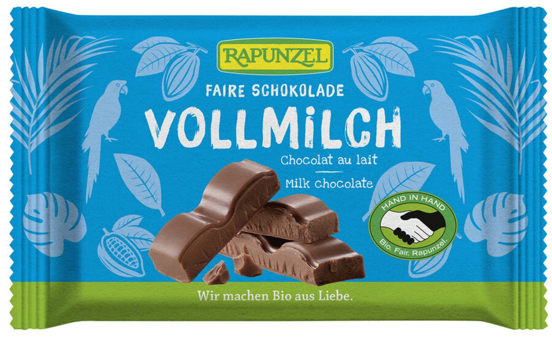 Rapunzel - Vollmilch Schokolade bio, 100g