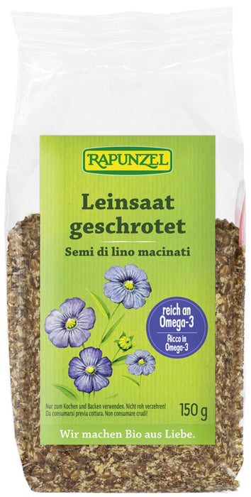 Rapunzel - Leinsaat geschrotet, 150g