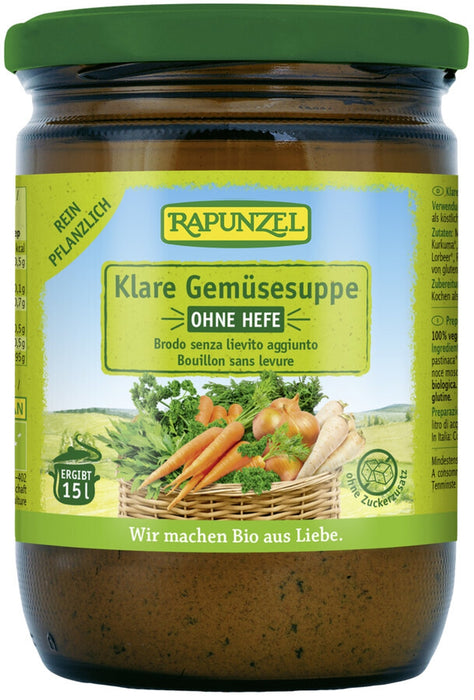 Rapunzel - Klare Gemüsesuppe ohne Hefe bio, 300g