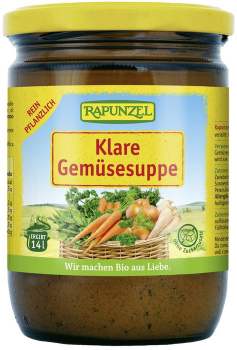 Rapunzel - Klare Gemüsesuppe mit Bio-Hefe, bio, 250g