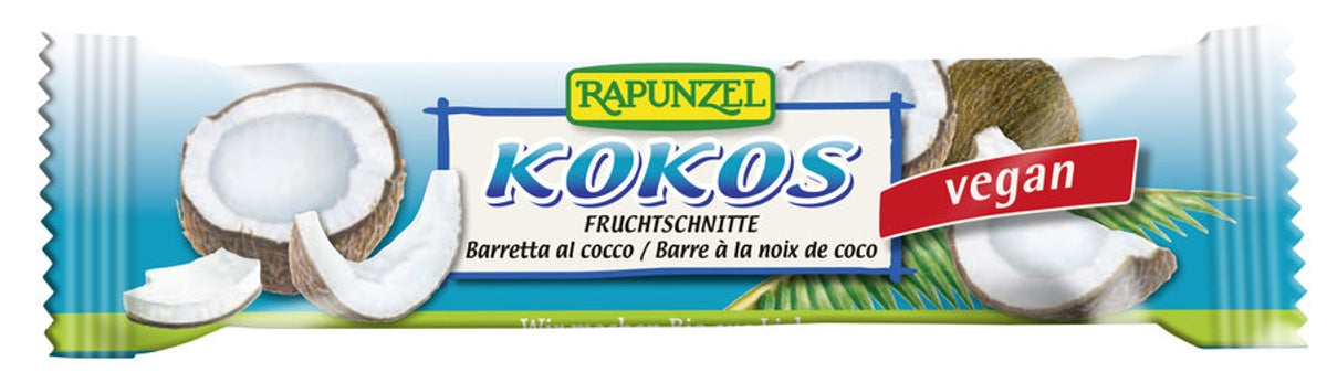 Rapunzel - Fruchtschnitte Kokos bio, 40g