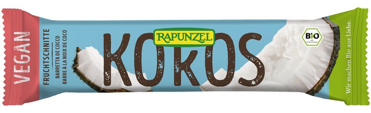 Rapunzel - Fruchtschnitte Kokos bio, 40g