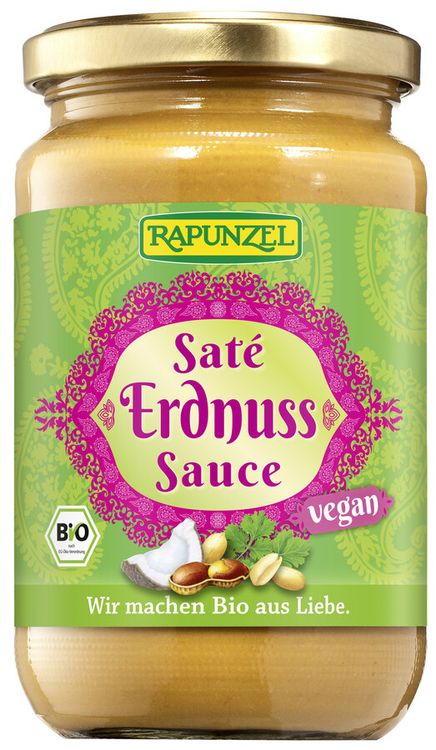 Rapunzel - Saté Erdnuss-Sauce, 330ml — Reformhaus.de