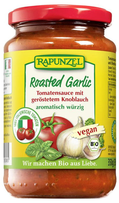 Rapunzel - Tomatensauce Roasted Garlic, 330ml