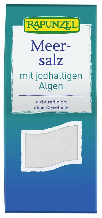Rapunzel - Meersalz mit jodhaltigen Algen, bio, 500g