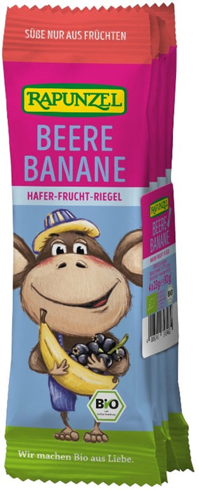 Rapunzel - Kinder Hafer-Frucht-Riegel Beere-Banane, 92g